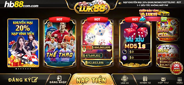 Giao diện trò chơi gia đình Nbet - Nbet