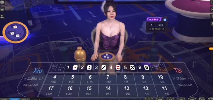 Trò chơi người chia bài trực tiếp cấp độ 888B - 888B
