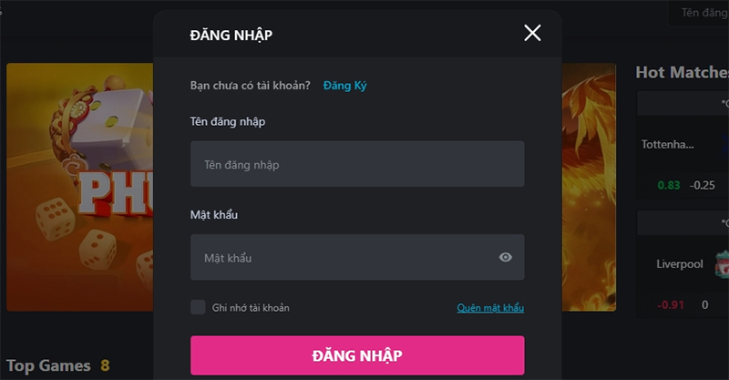 Giao diện trang web game Empire777 mới nhất - Empire777